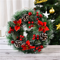 Christmas wreath from MMCIS China